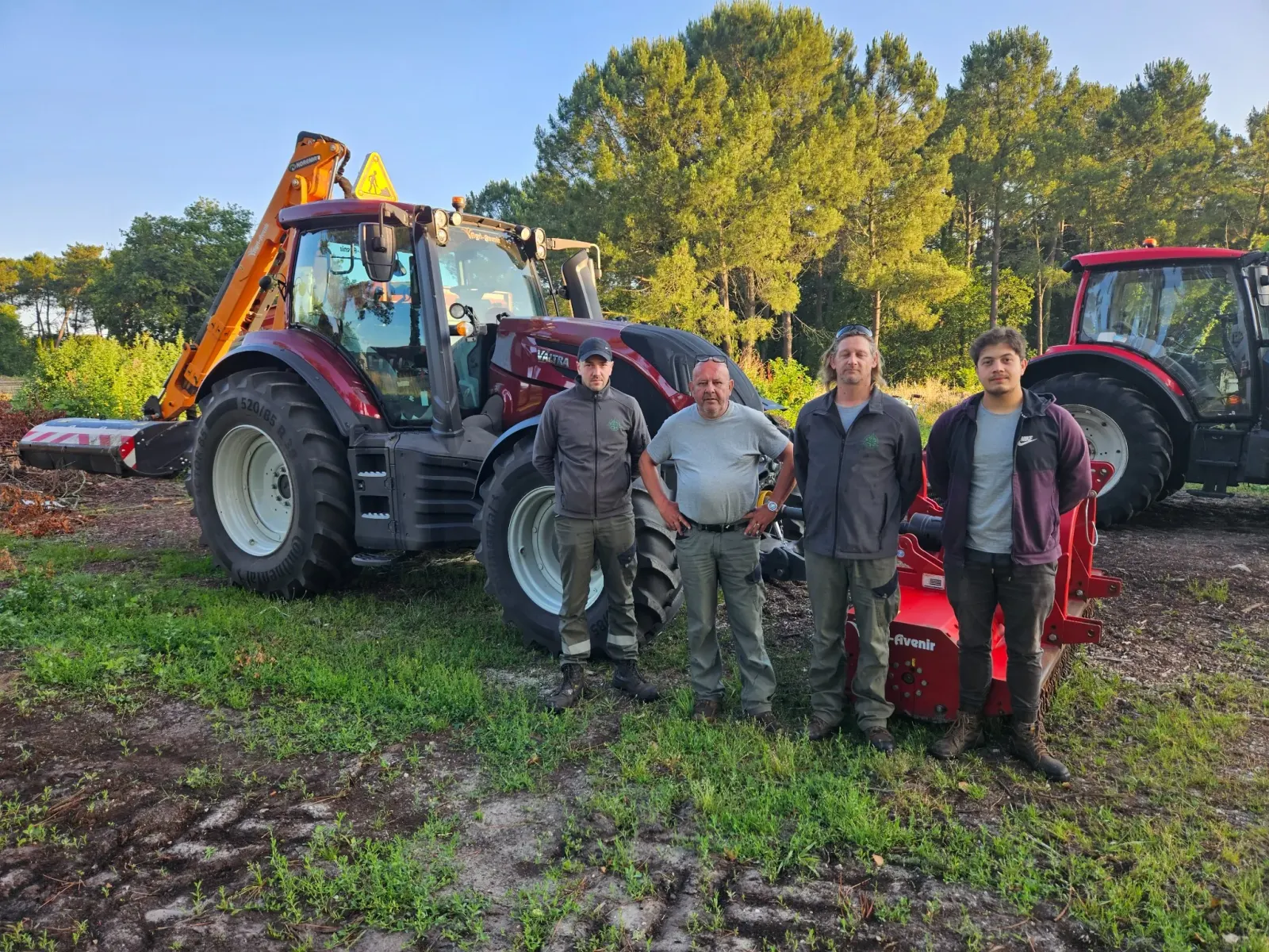 Broyage forestier 350cv — EPA